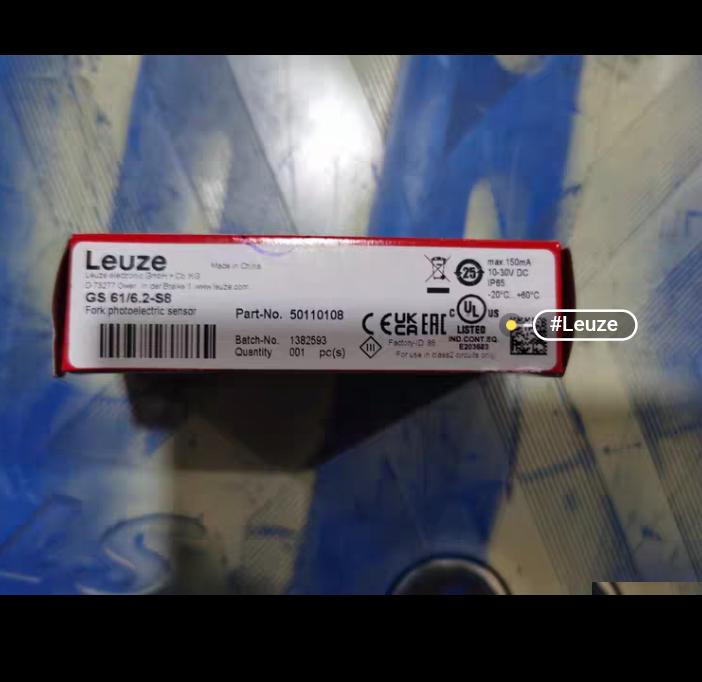 Leuze GS 61 6 2-S8 50110108 10-30V DC IP65 -20℃ 60℃ 2