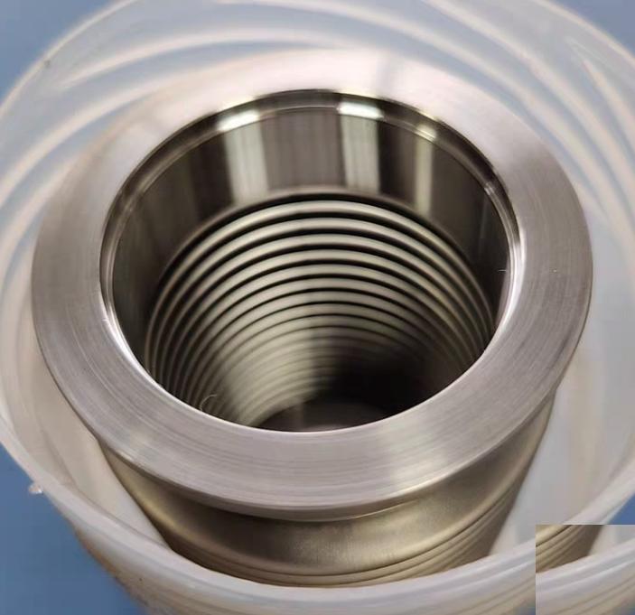 Leybold 87245 KF40 Bellows with Flanges DN 40 ISO-KF 100 mm