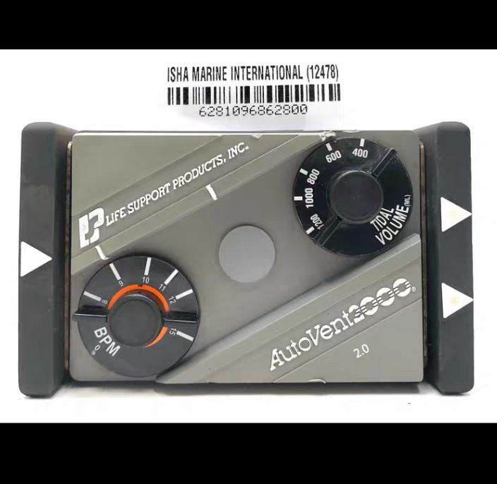 Life Support Product INC AutoVent 2000 Emergency Transport Ventilator