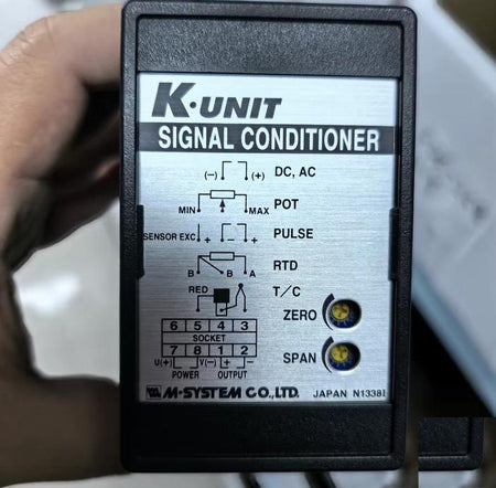 M-SYSTEM K-UNIT KVS-4WA-R -10-10V DC 4-20mA DC 24V DC