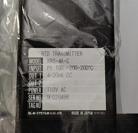 M-SYSTEM KRS-4A-C RTD