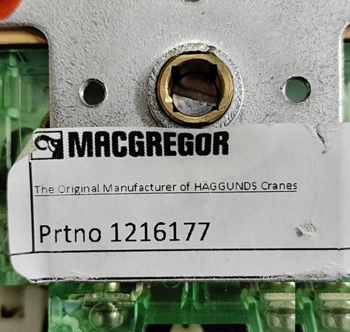 MACGREGOR PRTNO 1216177