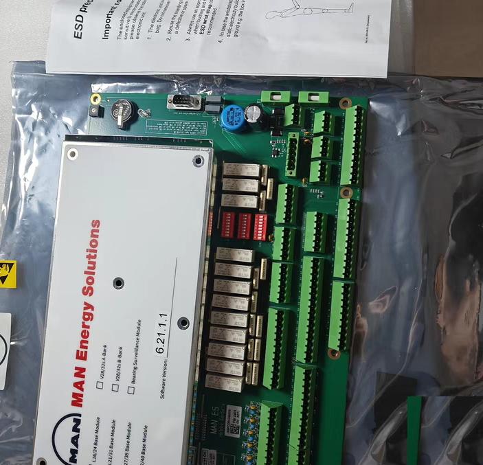 MAN BASE Module L32 40 CODELOAD ver 6 21 1 1 BM MODUL MBD NO 1680910-3SERIAL NO SS-0422007 997