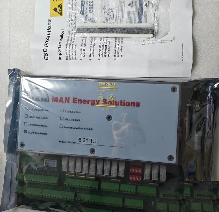 MAN BASE Module L32 40 CODELOAD ver 6 21 1 1 BM MODUL MBD NO 1680910-3SERIAL NO SS-0422007 997