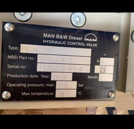 MAN B W PEVA 15 D636-448-0001 2020