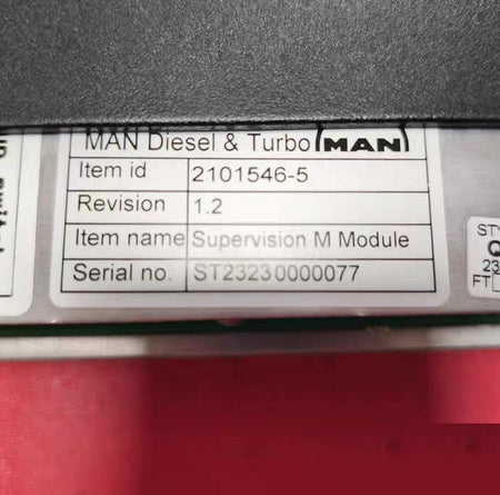 MAN Diesel Turbo Supervision M Module 2101546-5 1 2 16