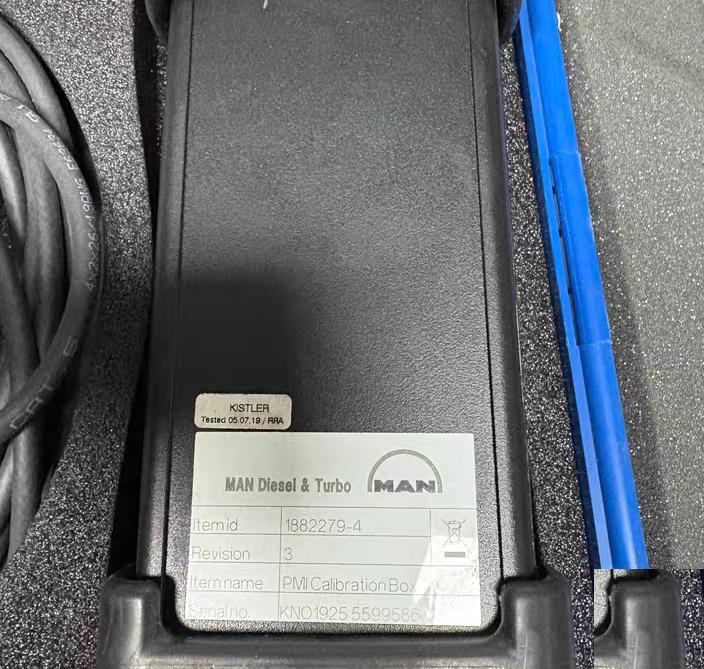 MAN PMI 1882279-4 Rev 3 KISTLER 6013CAQ02SF 6513A PMI Calibration Box