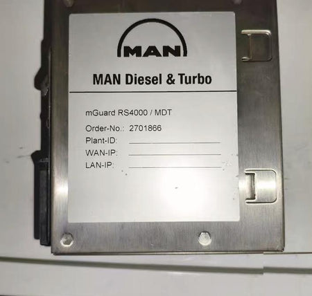 MAN mGuard RS4000 MDT 2701866 TX TX VPN 8 Block 10-36VDC 1 1A