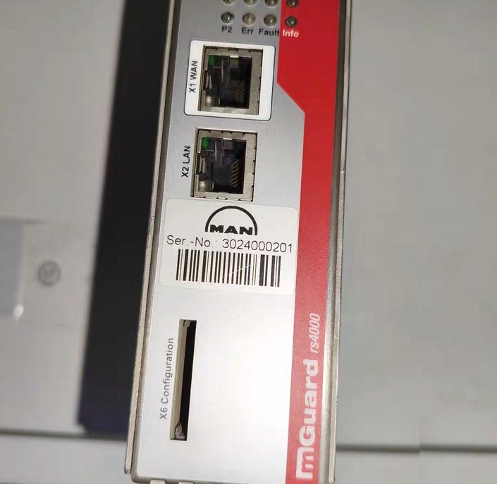 MAN mGuard RS4000 MDT 2701866 TX TX VPN 8 Block 10-36VDC 1 1A