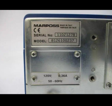 MARPOSS 8126100237 E9 120V 0 36A NSNP