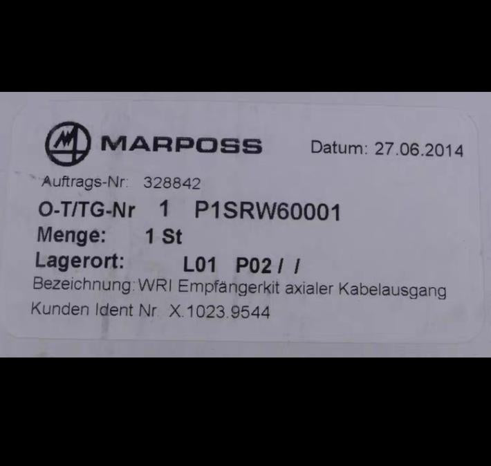MARPOSS P1SRW60001