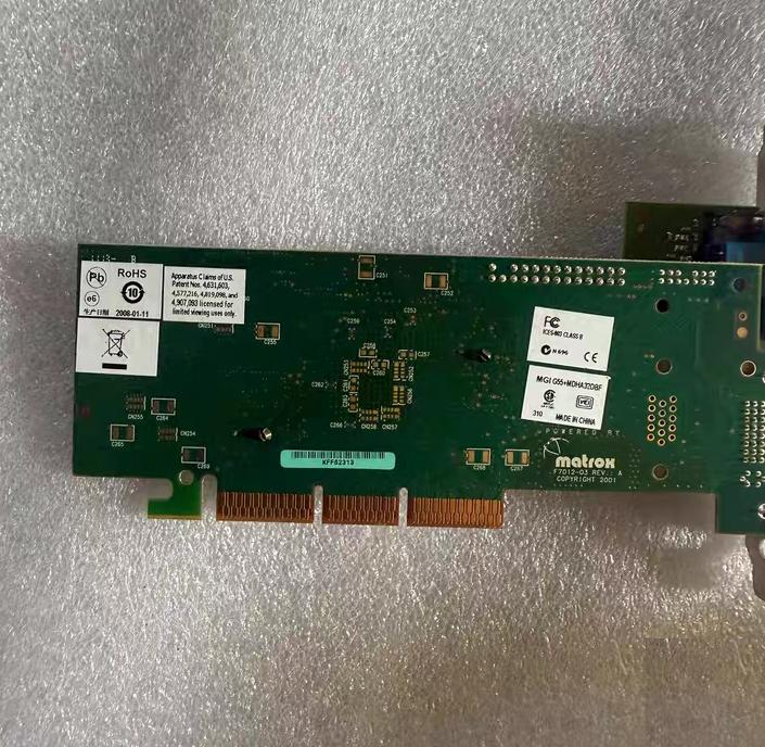 MATROX 7012-03 REV A32MB G55 MDHA32DB AGP