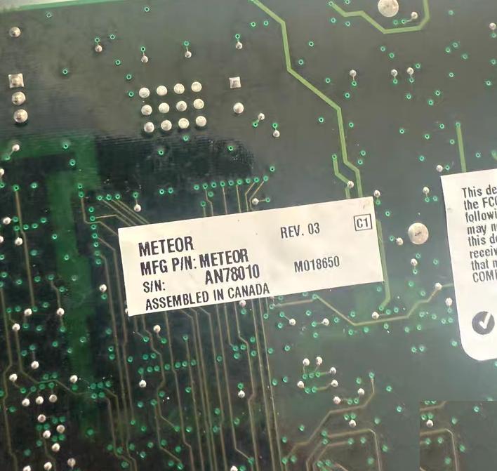 MATROX METEOR REV 03