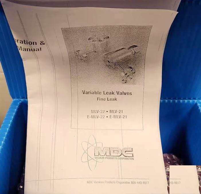 MDC 315010 Variable Leak Valve