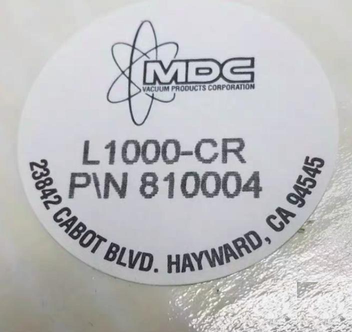 MDC 810004 ISO 250 2 Aluminum Centering Ring DN250LF ISO 250 LF Large-Flange FKM O-Ring