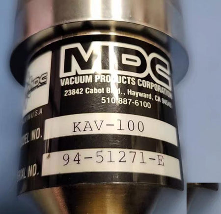 MDC KAV-100 KF25 310073 1 Part Number 310073Reference KAV-100This HV angle valve with 1 25 4mm Port opening and Manual actuator provides vacuum isolation It is equipped with ISO NW25 Port Flange DN25 and FKM Bonnet Seal