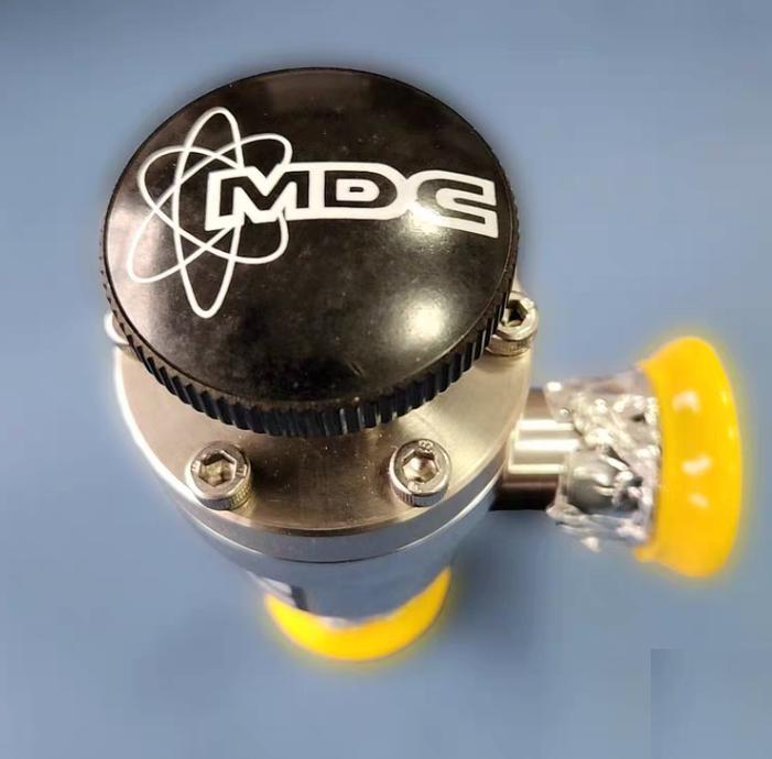 MDC KAV-100 KF25 310073 1 Part Number 310073Reference KAV-100This HV angle valve with 1 25 4mm Port opening and Manual actuator provides vacuum isolation It is equipped with ISO NW25 Port Flange DN25 and FKM Bonnet Seal