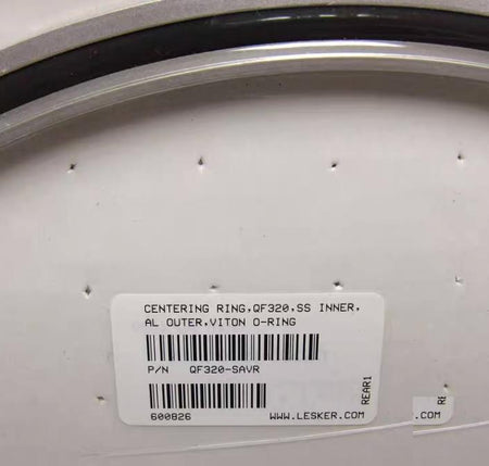 MDC QF320-SAVR 6 SS INNER AL OUTER FKM O-RING The L1200-CRSS MDC 810015 Centering Ring with NW320 Viton is designed to ensure proper alignment and centering of mating flange faces