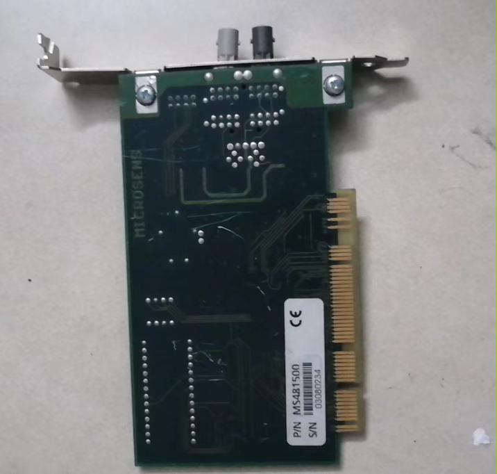 MICROSENS ETHERNET card 6106 p1a1 PCI 10BASE-FL IEEE 002 3 MS481500
