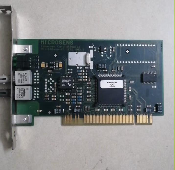 MICROSENS ETHERNET card 6106 p1a1 PCI 10BASE-FL IEEE 002 3 MS481500