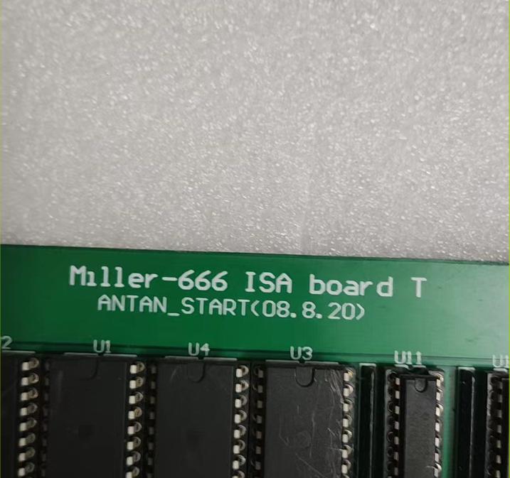 MILLER-666 ISA BOARD 7 1161-D54273 ANTAN START