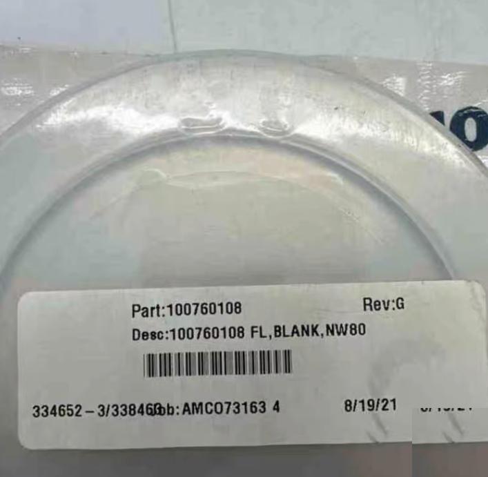MKS 100760108 ISO80 Blank Flange 304SS VC-IS-80BFMKS HPS NW80 ISO80 Blankoff