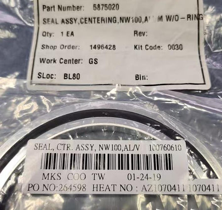 MKS 100760610 ISO100 AL V 21 550 1 13 487RMB