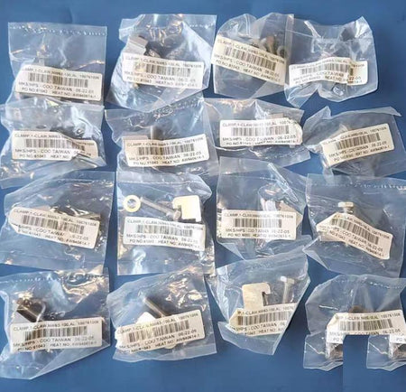 MKS 100761006 16 Single Claw Flange Clamp ISO-MF Sizes NW63 to NW100 M8 Thread It is important that the clamps or bolts not be over tightened or warping of the flanges could result The torque rating for clamps and bolts is 7 to 10 pounds per foot
