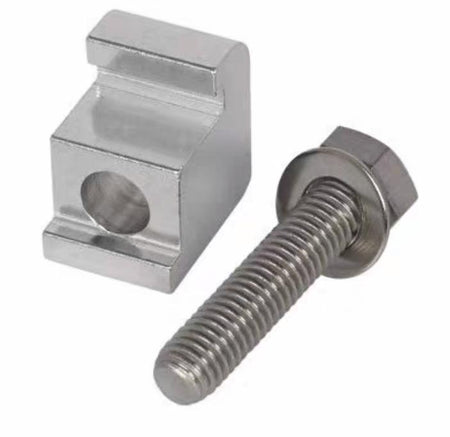 MKS 100761016 6 Single Claw Flange Clamp ISO-MF Sizes NW160 to NW250 M10 Thread It is important that the clamps or bolts not be over tightened or warping of the flanges could result The torque rating for clamps and bolts is 7 to 10 pounds per foot