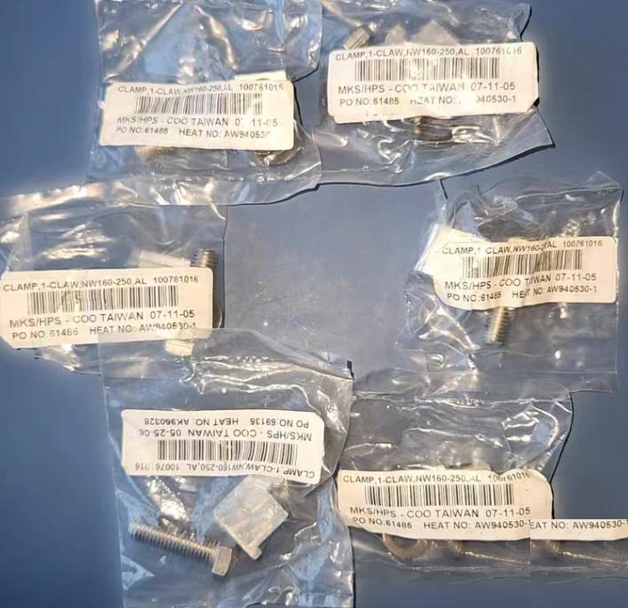 MKS 100761016 6 Single Claw Flange Clamp ISO-MF Sizes NW160 to NW250 M10 Thread It is important that the clamps or bolts not be over tightened or warping of the flanges could result The torque rating for clamps and bolts is 7 to 10 pounds per foot
