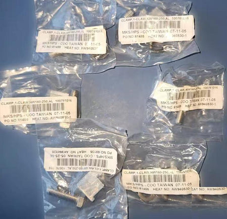 MKS 100761016 6 Single Claw Flange Clamp ISO-MF Sizes NW160 to NW250 M10 Thread It is important that the clamps or bolts not be over tightened or warping of the flanges could result The torque rating for clamps and bolts is 7 to 10 pounds per foot