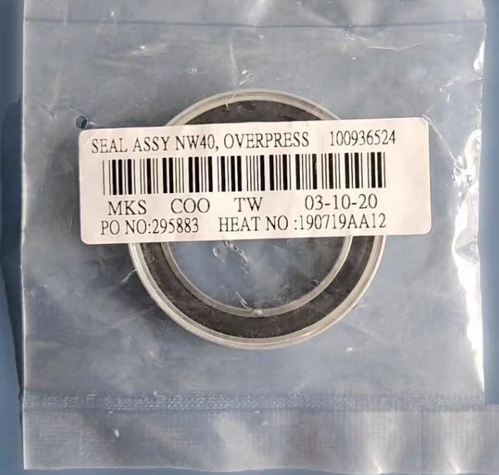 MKS 100936524 11 1 3 The 100936524 Overpressure Centering Ring Assembly is designed for NW40 size ISO-KF vacuum flanges and features a Viton® O-ring stainless steel construction and an aluminum overpressure ring