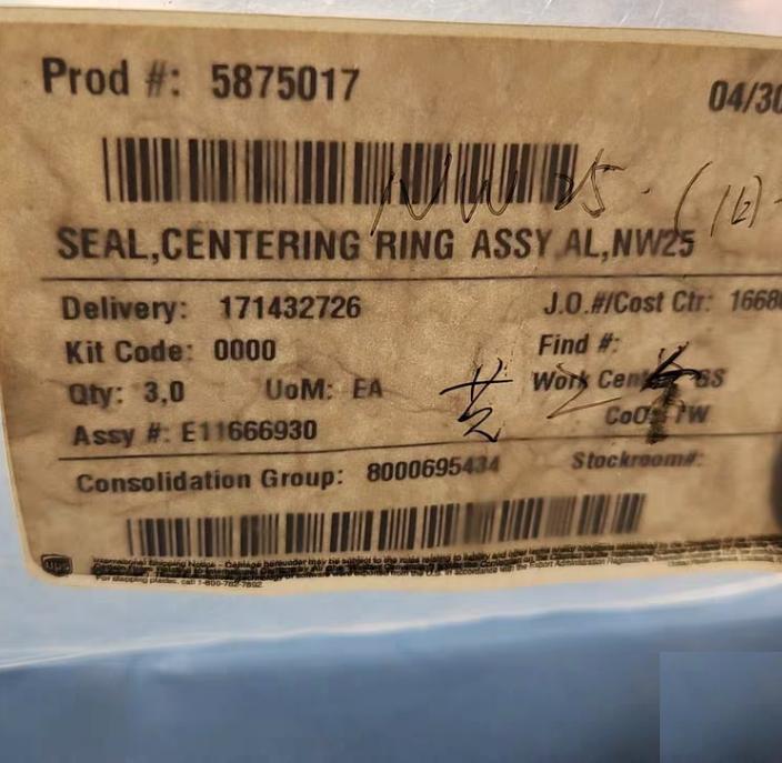 MKS 100936525 1 1 The 100936525 Overpressure Centering Ring Assembly is designed for NW25 size ISO-KF vacuum flanges and features a Viton® O-ring aluminum construction and an aluminum overpressure ring