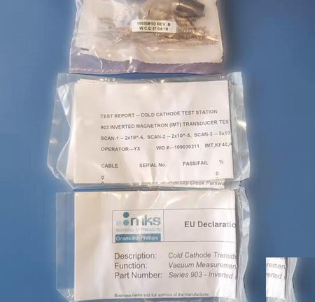 MKS 109030211 E33000202 MKS HPS SERIES 903 COLD CATHODE IONIZATION VACUUM GAUGE TRANSDUCER 109030211 KF40 AP109030114 3 1500