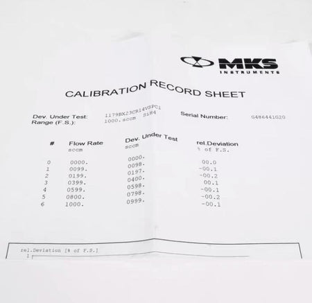 MKS 1179BX23CR14VSPC1 MKS 1179BX23CR14VSPC1 VITON MASS-FLOW CONTROLLER MODULE SIH4 1000SCCM