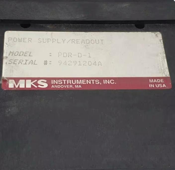 MKS 122AA-00100BB Pressure TransducerPDR-D-1 digital readout
