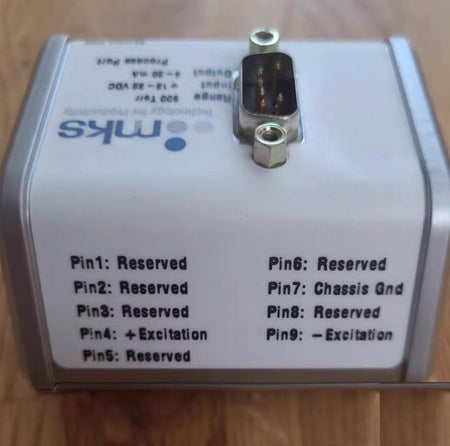 MKS 226A-29935 differential Pressure Transducer model 226 Pressure range 500 Torr supply 13 - 32 VDC output 4-20 mA brand new10 12