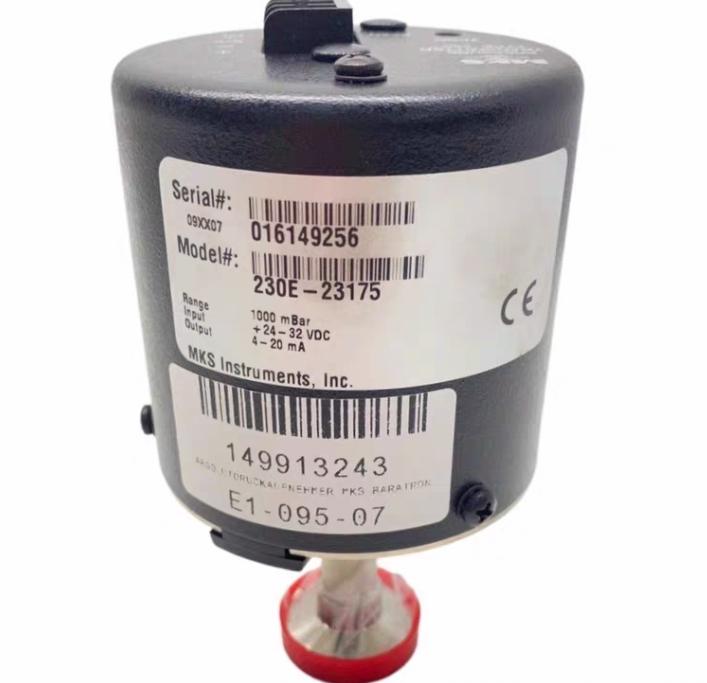 MKS 230E-23175 Absolute Pressure Transducer 1000 Mbar 24-32V Dc 4-20 Ma