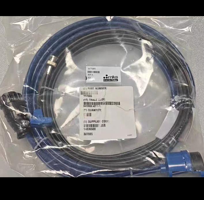 MKS 307085 009721 274 Glass BA GAUGE BNC CABLE Ionization Collector Cable 15 FT 4 5M