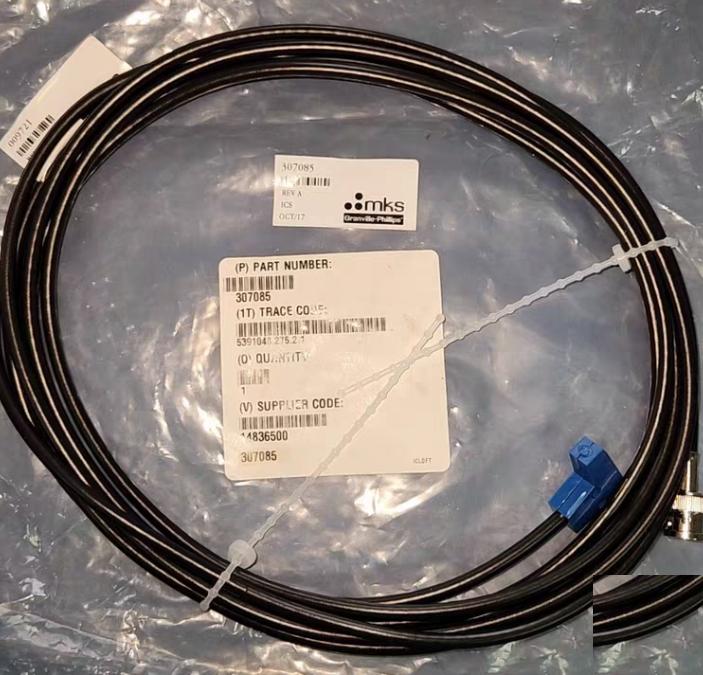MKS 307085 009721 274 Glass BA GAUGE BNC CABLE Ionization Collector Cable 15 FT 4 5M