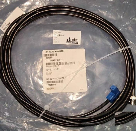MKS 307085 009721 274 Glass BA GAUGE BNC CABLE Ionization Collector Cable 15 FT 4 5M