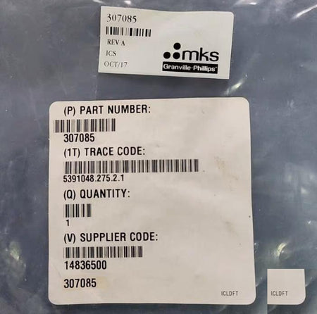 MKS 307085 009721 274 Glass BA GAUGE BNC CABLE Ionization Collector Cable 15 FT 4 5M