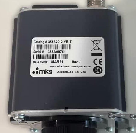 MKS 355620-2-YE-T Hot Cathode Vacuum Transducer Display Yttria NW25 ISO-KF DeviceNet 2 Relays8 10
