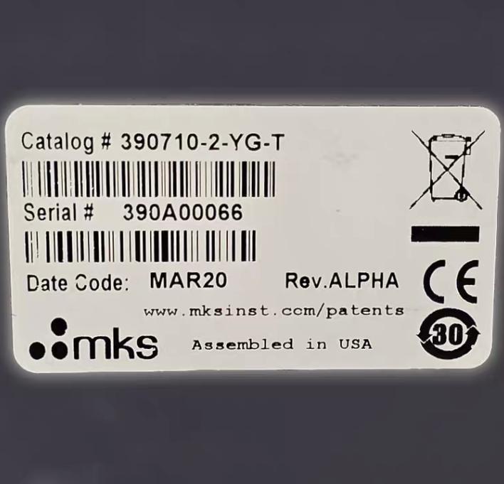 MKS 390710-2-YG-T Vacuum Gauge Micro-Ion ATM 2 75 in CF EtherCAT 2 Relays8 12