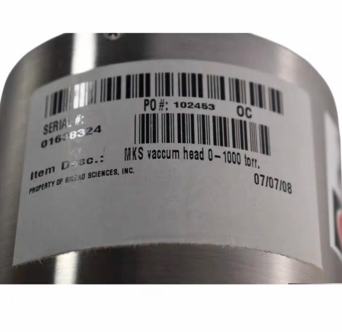 MKS 631A01TMEH Heated Baratron Capacitance Pressure Transducer 15 VDC1 5 TriClover 8 12