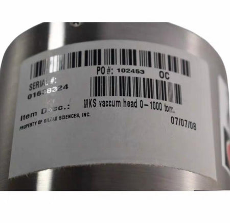 MKS 631A01TMEH Heated Baratron Capacitance Pressure Transducer 15 VDC1 5 TriClover 8 12