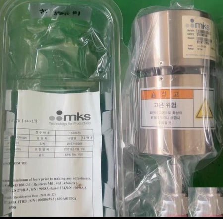 MKS 631A11TBEH TYPE 631 PRESSURE TRANSDUCER 10 Torr 1 2 FVCR 631A