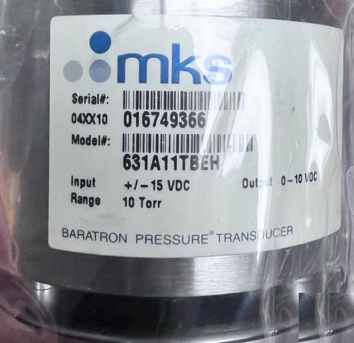 MKS 631A11TBEH TYPE 631 PRESSURE TRANSDUCER 10 Torr 1 2 FVCR 631A
