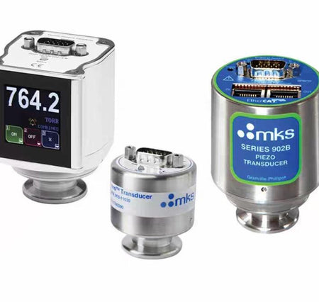 MKS 902B-1E0V0Piezo Vacuum Transducer 0 1-1000 Torr NW16 ISO-KF EtherCAT 0-10 VDC 15 pin HD D-Sub 1 Relay 8 12