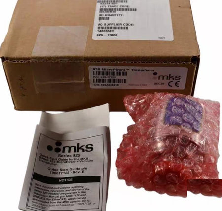 MKS 925-17020 Vacuum Pressure Transducer MicroPirani NW16 ISO-KF EtherCAT 8 12